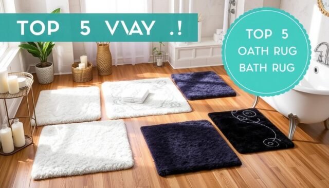 BEST 5 OLANLY Luxury Bathroom Rug Mat